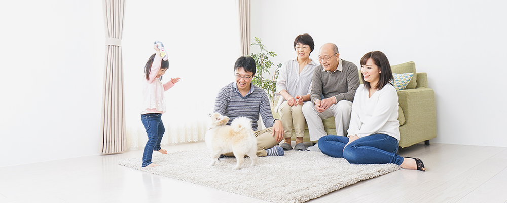 first 充実の保証で、安心の暮らしを